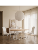 Silla de salón tapizada CLARA