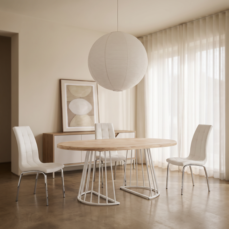 Silla de salón tapizada CLARA 2