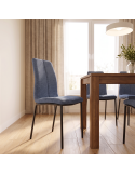 Silla de salón tapizada AITANA
