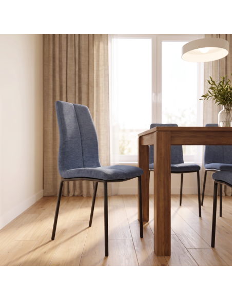 Silla de salón tapizada AITANA