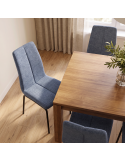 Silla de salón tapizada AITANA