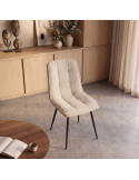 Silla de salón tapizada ARLET