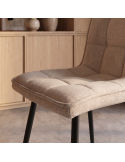 Silla de salón tapizada ARLET