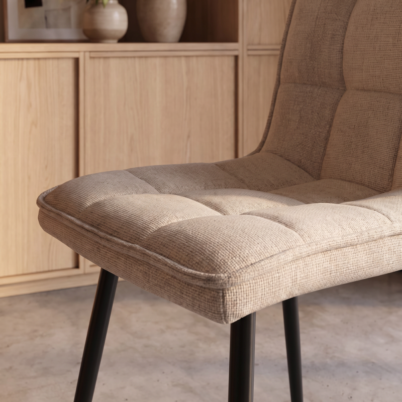 Silla de salón tapizada ARLET 2