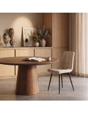 Silla de salón tapizada ARLET