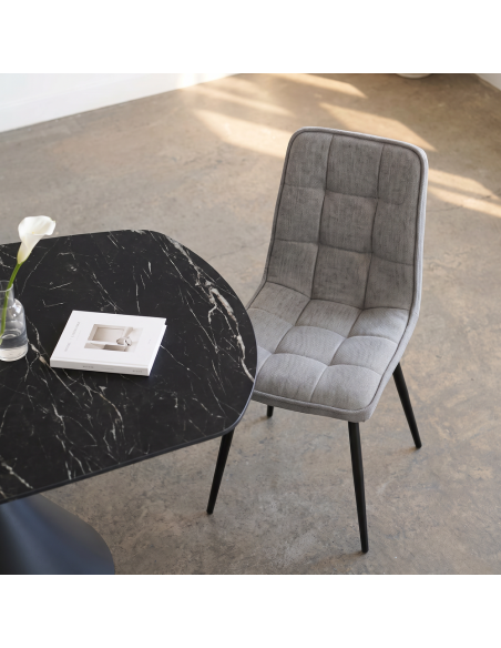 Silla de salón tapizada ISABELLA