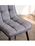 Silla de salón tapizada ISABELLA