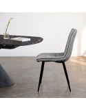 Silla de salón tapizada ISABELLA