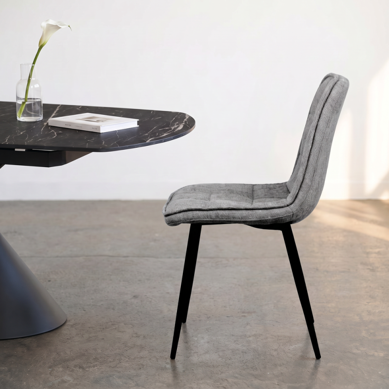 Silla de salón tapizada ISABELLA