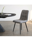 Silla de salón tapizada ISABELLA