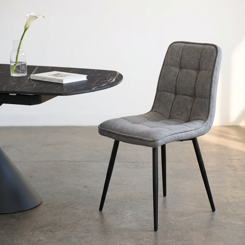 Silla de salón tapizada ISABELLA