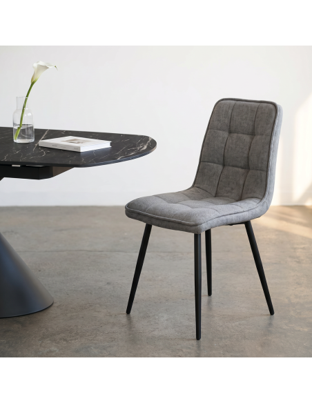 Silla de salón tapizada ISABELLA