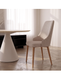 Silla de salón tapizada NURIA