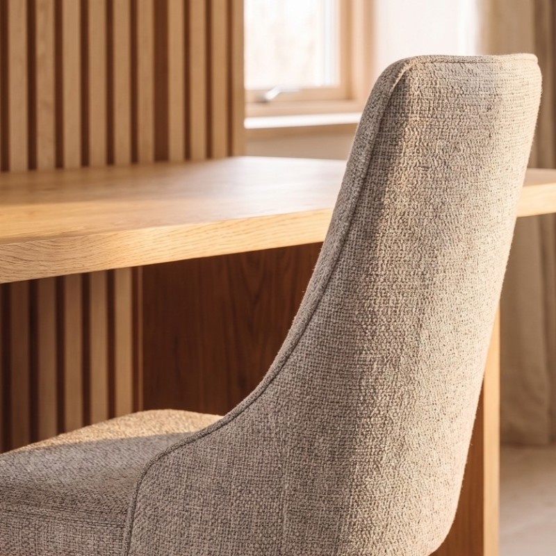Silla de salón tapizada NURIA I