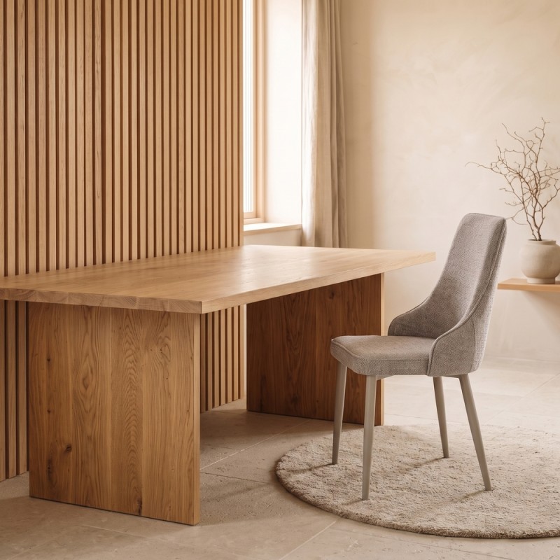 Silla de salón tapizada NURIA I