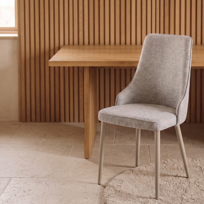 Silla de salón tapizada NURIA I