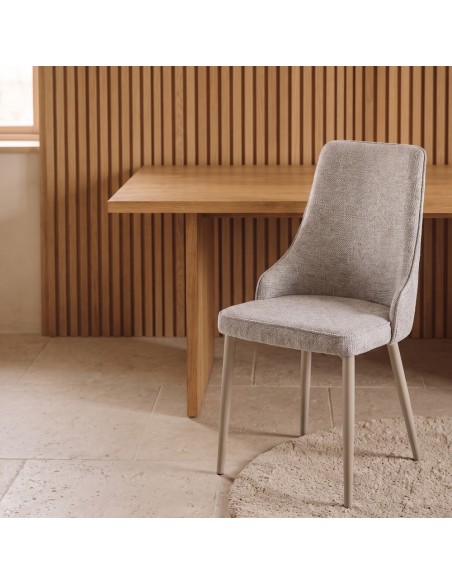 Silla de salón tapizada NURIA I