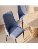 Silla de salón tapizada NURIA II