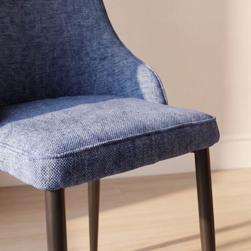 Silla de salón tapizada NURIA II