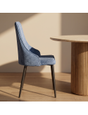 Silla de salón tapizada NURIA II
