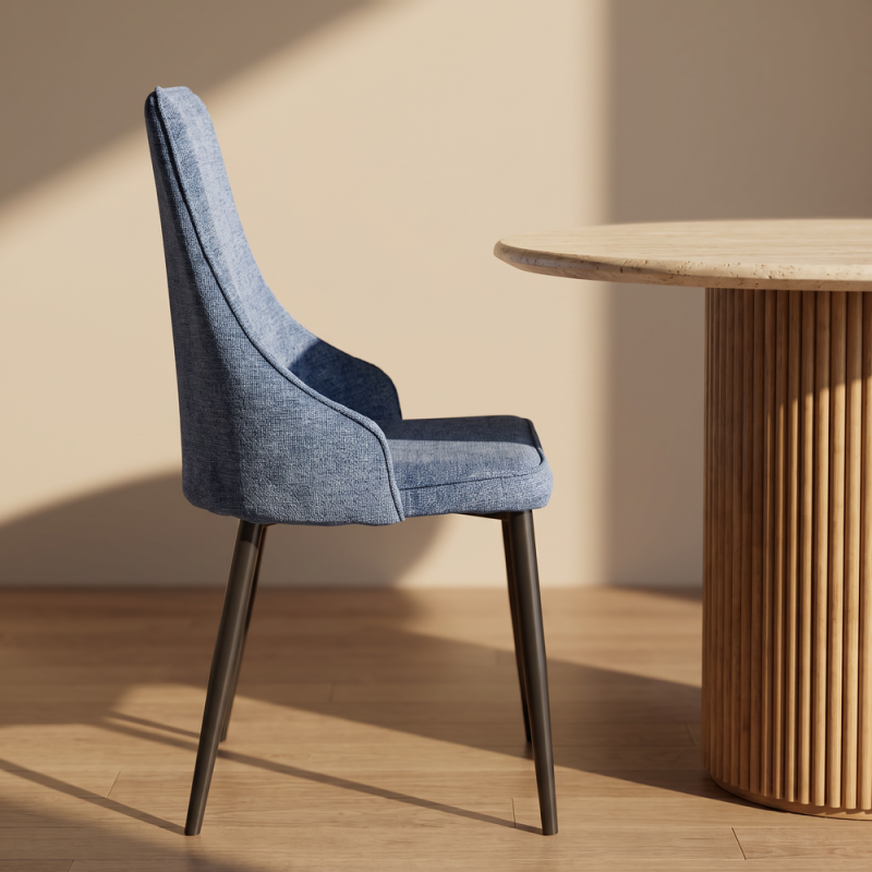 Silla de salón tapizada NURIA II 2