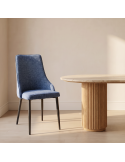 Silla de salón tapizada NURIA II
