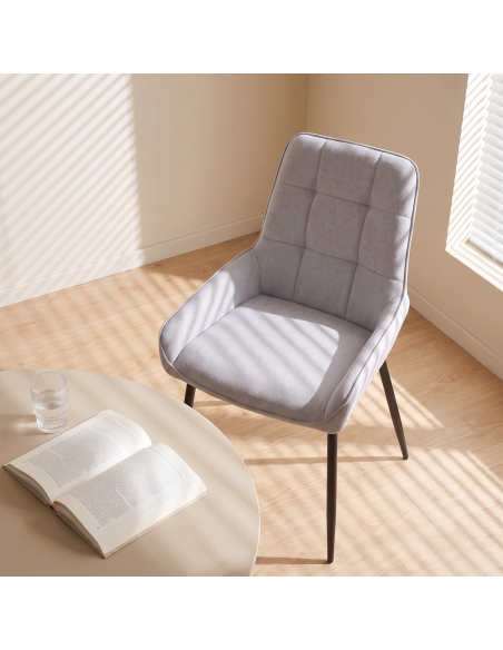 Silla de salón tapizada SOFÍA