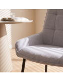 Silla de salón tapizada SOFÍA
