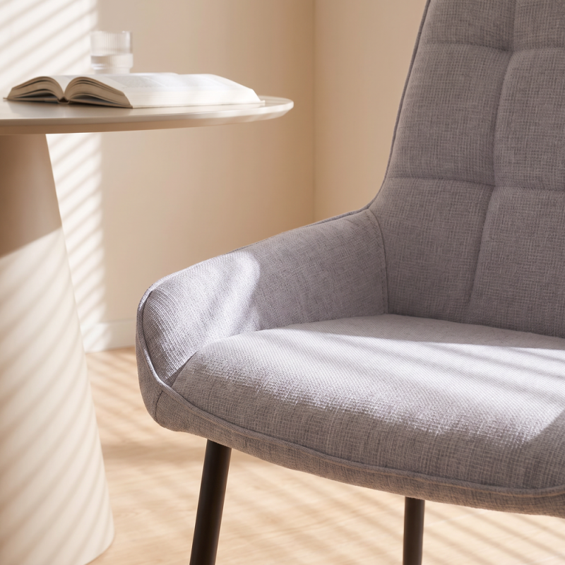 Silla de salón tapizada SOFÍA