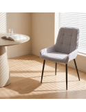 Silla de salón tapizada SOFÍA