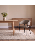 Silla de salón tapizada CLOE
