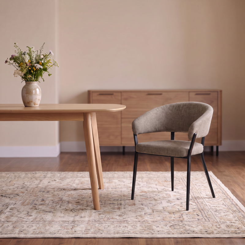 Silla de salón tapizada CLOE 2