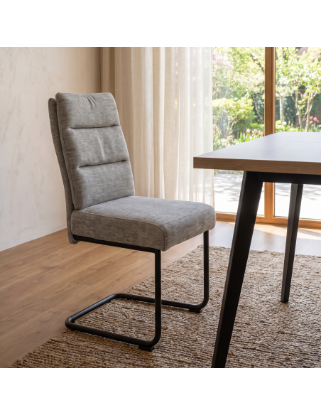 Silla de salón tapizada ANDREA