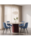 Silla de salón tapizada BELÉN
