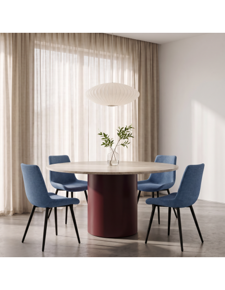 Silla de salón tapizada BELÉN