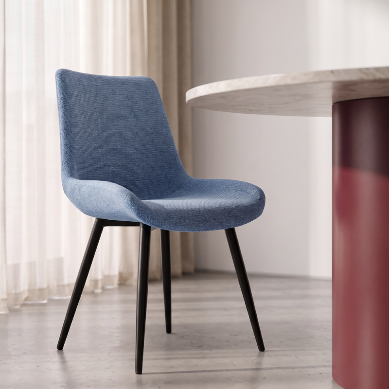 Silla de salón tapizada BELÉN 2