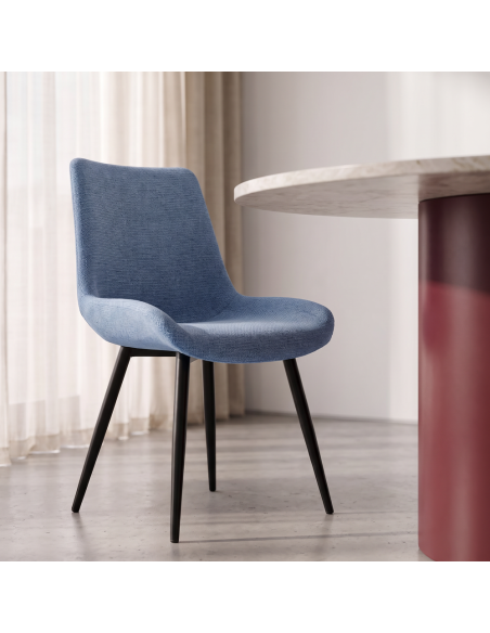 Silla de salón tapizada BELÉN