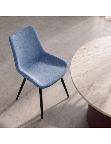 Silla de salón tapizada BELÉN