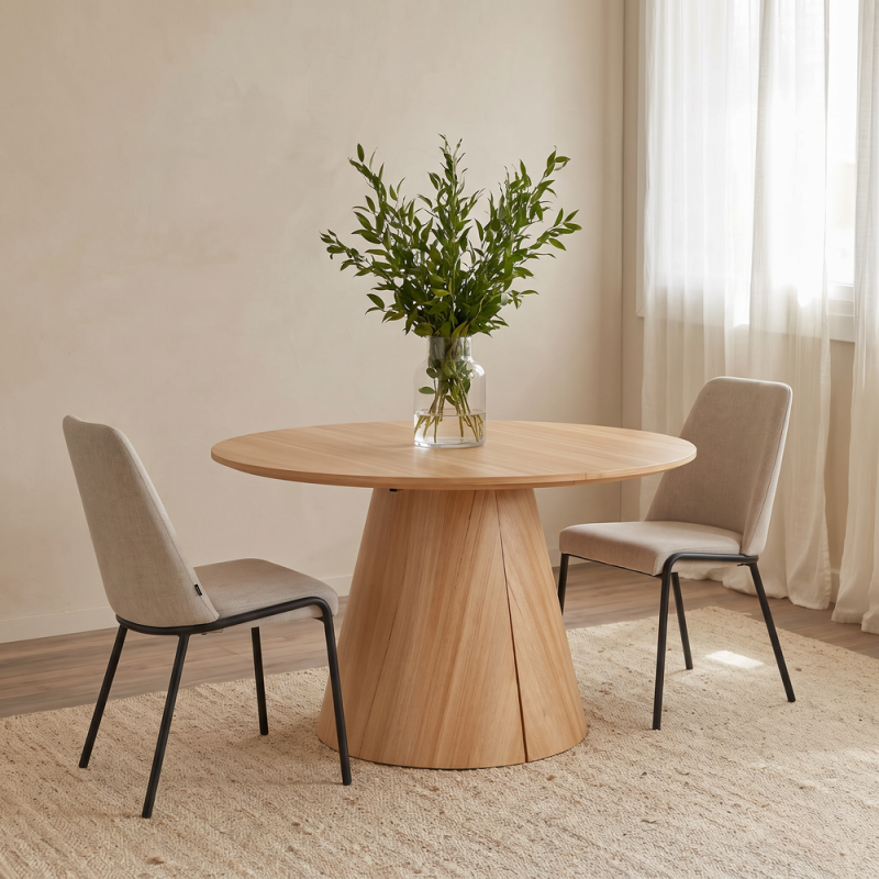 Silla de salón tapizada GEMMA
