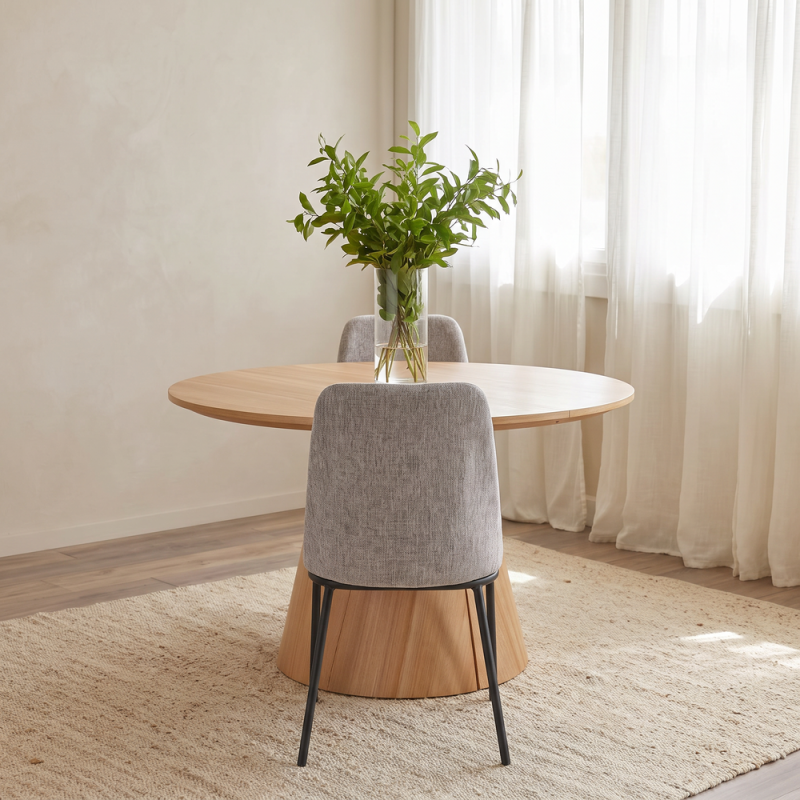 Silla de salón tapizada GEMMA