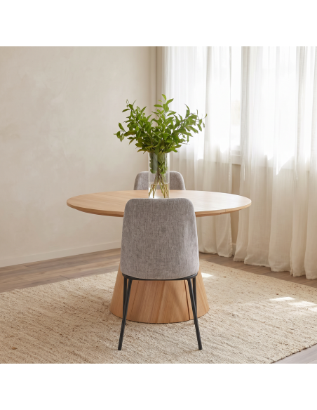 Silla de salón tapizada GEMMA