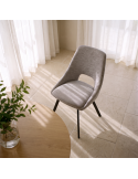 Silla de salón tapizada GRETA