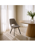 Silla de salón tapizada GRETA