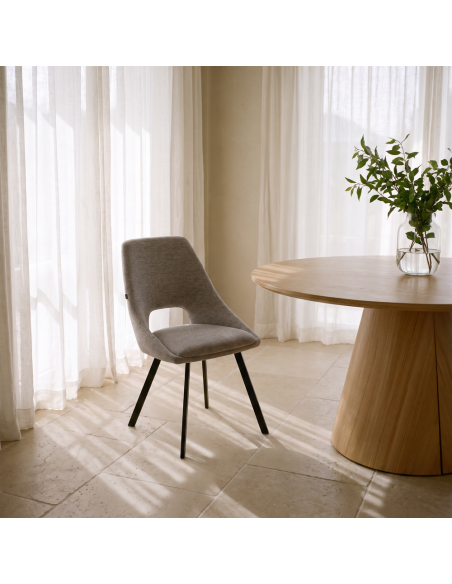 Silla de salón tapizada GRETA