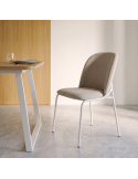 Silla de salón tapizada IRENE