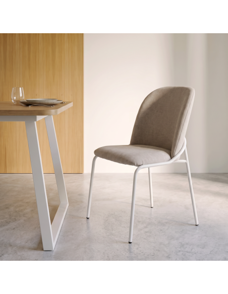 Silla de salón tapizada IRENE