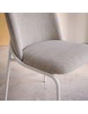 Silla de salón tapizada IRENE