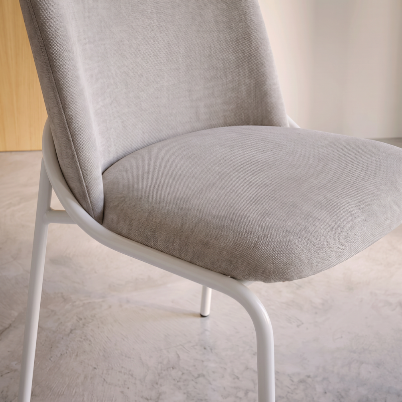 Silla de salón tapizada IRENE