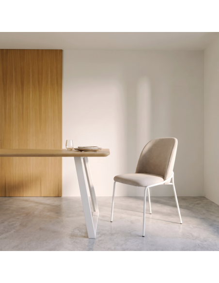 Silla de salón tapizada IRENE