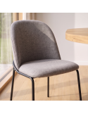 Silla de salón tapizada IRENE I